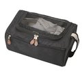 Debco Debco P2906 Golf Shoe Bag - Black with Taupe / Black Handle  - 12 Pack P2906